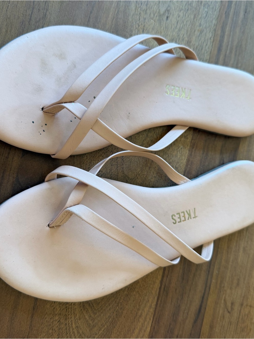 TKEES Blush Double-Strap Flip Flop Sandals